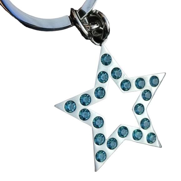 Coach Accessories - COACH Rare Vintage Star Keychain Purse Charm